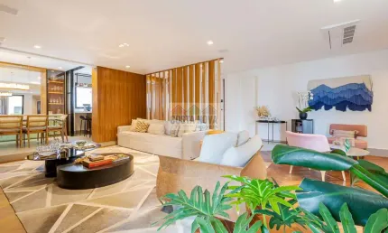 Apartamento alto padrão com 3 suítes e terraço gourmet no cherry hill, higienópolis