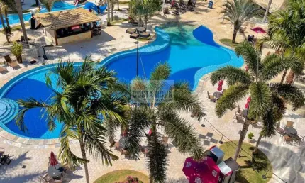 Flat mobiliado no Parque do Peão com lazer completo e ótima localização