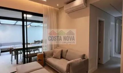 Apartamento à venda com 170m², 2 quartos, ambos suítes, 3 banheiros, 2 vagas e depósito privativo