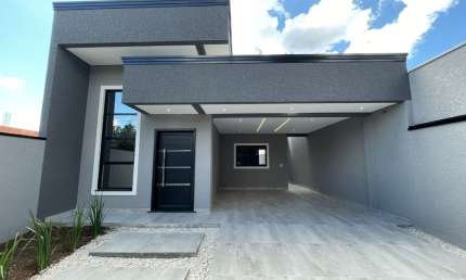 Linda e moderna casa de alto padrão no Bairro Estação