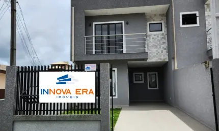 Lindo sobrado novo à venda no Bairro Estação, Araucária