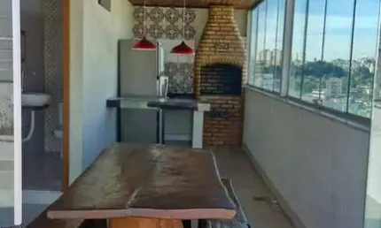 Cobertura com 3 quartos à venda na Cravinas, --, Esplanada, Belo Horizonte por R$ 995.000