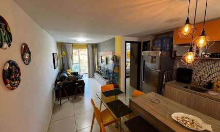 Flat com 1 quarto à venda no Porto de Galinhas, Ipojuca 