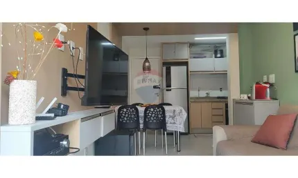 Vendo flat 1 quarto com Garden no Muro Alto Condomínio Club