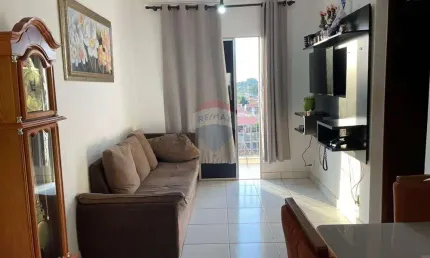 Apartamento 54m², 2 quartos, sacada, 1 vaga coberta