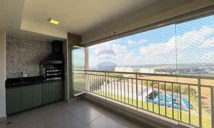 Apartamento zona sul Ribeirão, 105m2, 3 suítes com varanda gourmet, 2 vagas , completo em planejados, e área de lazer completa.