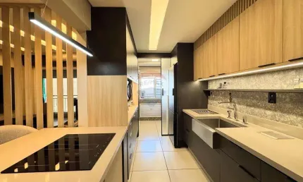 Apartamento 105m2, 3 Suítes, Lavabo, Varanda gourmet, 2 vagas cobertas, área de lazer, zona sul de Ribeirão