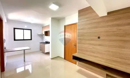 Apartamento vila ana maria, 39,5m2, 1 suíte, repleto de ármarios planejados, sacada, próximo rp shopping