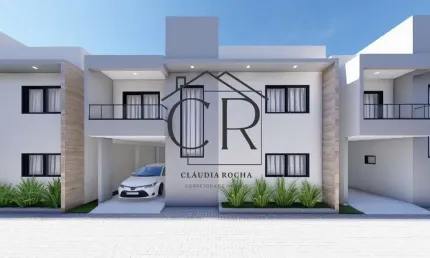 Casa em condomínio fechado com 3 quartos à venda na Rua Milena Ramone Alencar Ramos, Ipitanga, Lauro de Freitas