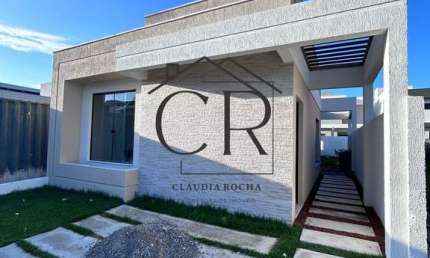 Casa em condomínio fechado com 3 quartos à venda na 1ª Travessa Busca Vida, Abrantes, Camaçari