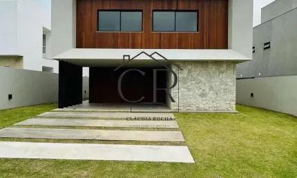 Casa em condomínio fechado com 4 quartos à venda na Rua Abrolhos, Alphaville (Abrantes), Camaçari