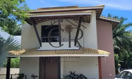 Casa em condomínio fechado com 4 quartos à venda na Rua Abrolhos, Alphaville (Abrantes), Camaçari