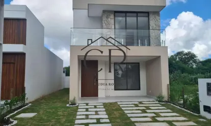 Casa em condomínio fechado com 4 quartos à venda na Rua A, Abrantes, Camaçari