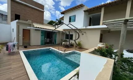 Casa em condomínio fechado com 4 quartos à venda na Rua Bem-te-vi, Alphaville (Abrantes), Camaçari