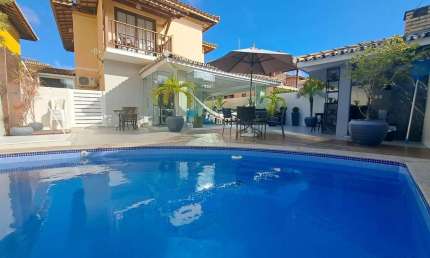 Casa em condomínio fechado com 4 quartos à venda na Avenida Praia de Copacabana, Vilas do Atlantico, Lauro de Freitas por R$ 1.350.000