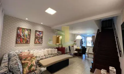 Excelente village totalmente decorado em condomínio fechado no coração de praia do forte