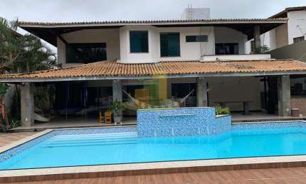CASA MARAVILHOSA COM PISCINA SEMI OLÍMPICA EM ALAMEDA FECHADA NO CORAÇÃO DE VILAS DO ATLÂNTICO!!!