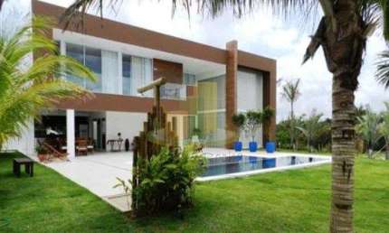 Casa em condomínio fechado com 5 quartos para alugar na Praia de Busca Vida, Camaçari 