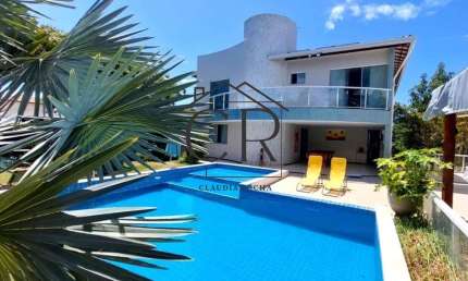 Casa em condomínio fechado com 4 quartos para alugar na Rua Algarve, Abrantes, Camaçari