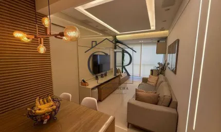 Lindíssimo apartamento a 50m da praia mais linda do litoral! Porteira fechada!!