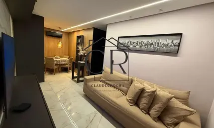 Fantástico apartamento com garden em condomínio clube, porteira fechada!