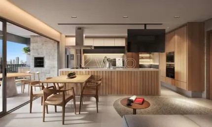 Apartamento com 3 quartos à venda na guimarães natal, 1, setor pedro ludovico, goiânia por r$ 1.104.871