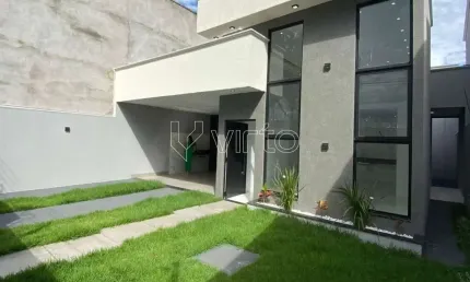 Casa em condomínio fechado com 3 quartos à venda na CP10, 1, Carolina Parque, Goiânia por R$ 480.000