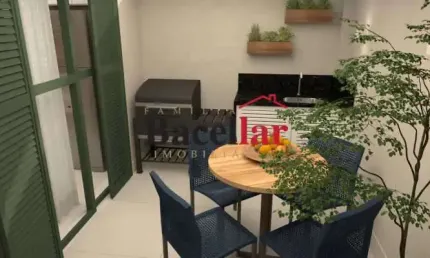 Loft com 1 quarto à venda na Rua Décio Vilares, Copacabana, Rio de Janeiro, 49 m2 por R$ 1.014.984