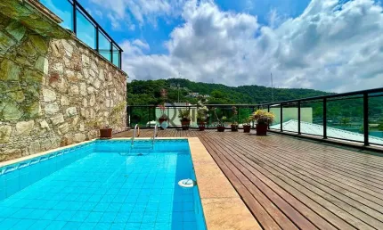 Cobertura / penthouse à venda, enseada, guarujá, sp