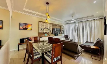 Apartamento com 3 quartos para alugar na Rua Mário Ribeiro, 295, Pitangueiras, Guarujá