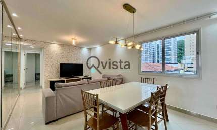 Locação de Apartamento na Pitangueiras 3 Quartos 2 Suites 2 vaga de carro  no Guarujá | QVista Inte