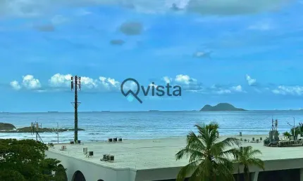 Apartamento vista mar à venda na pitangueiras no guarujá | qvista inteligência imobiliária guarujá
