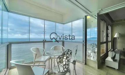 Apartamento 3 Dormitórios, 2 Suites, Sacada Vista mar à Venda na Pitangueiras no Guarujá | QVista I