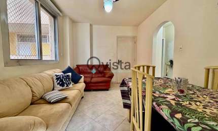 Apartamento 2 Dormitórios, Suite, Quadra do mar à Venda na Pitangueiras no Guarujá | QVista Intelig