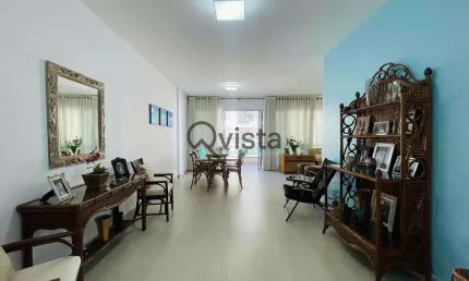 Apartamento Reformado 3 Dormitórios, 1 Suite, Ampla Sacada à Venda na Pitangueiras no Guarujá | QVi
