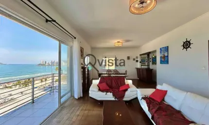 Apartamento Vista Mar à Venda na Pitangueiras no Guarujá | QVista Inteligência Imobiliária Guarujá