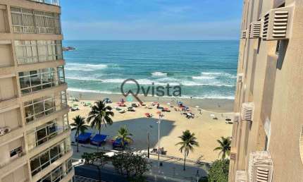 Apartamento Vista Mar à Venda na Pitangueiras no Guarujá | QVista Inteligência Imobiliária Guarujá