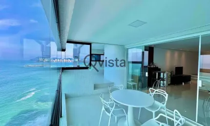 Apartamento vista mar na pitangueiras no guarujá | qvista inteligência imobiliária guarujá