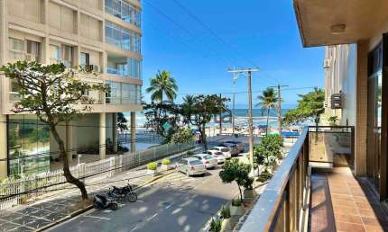 Apartamento Vista Mar à Venda na Pitangueiras no Guarujá | QVista Inteligência Imobiliária Guarujá
