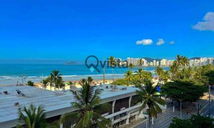 Apartamento Frente Praia 4 Quartos 3 Banheiros 2 vagas de carro  à Venda na Pitangueiras no Guarujá