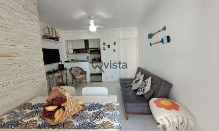 Apartamento com 2 quartos para alugar na Rua Mário Ribeiro, 1454, Pitangueiras, Guarujá