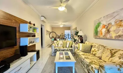 Apartamento 2 dormitórios 1 suíte reformado à venda na pitangueiras no guarujá | qvista inteligênci