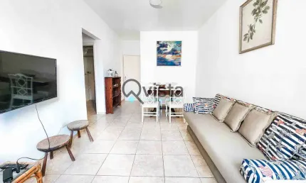 Apartamento para locação anual na pitangueiras no guarujá | qvista inteligência imobiliária guarujá