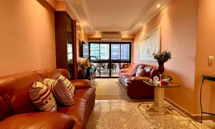 Apartamento vista mar  à venda na enseada no guarujá | qvista inteligência imobiliária guarujá