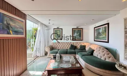 Cobertura à venda no tombo no guarujá, sp | qvista inteligência imobiliária guarujá