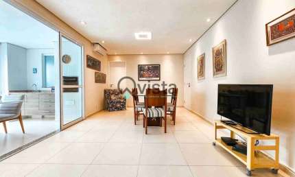 Apartamento  2 dormitórios 1 suíte para Locação Anual na Pitangueiras no Guarujá | QVista Inteligên