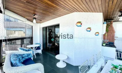 Apartamento 3 dormitórios 3 suítes  à venda na astúrias no guarujá | qvista inteligência imobiliári