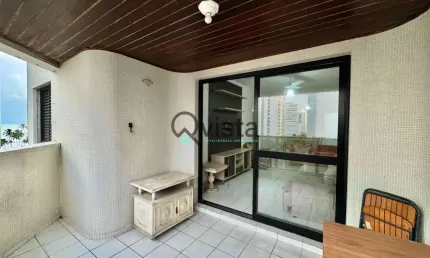Apartamento para locação anual na pitangueiras no guarujá | qvista inteligência imobiliária guarujá