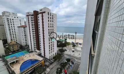 Apartamento vista mar à venda na pitangueiras no guarujá | qvista inteligência imobiliária guarujá