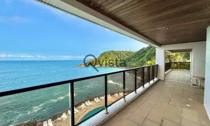 Apartamento duplo frente mar à venda na enseada no guarujá | qvista inteligência imobiliário